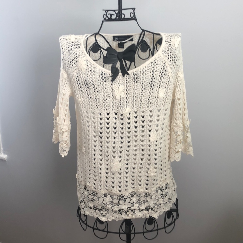 INC LACE DRESS SHIRT💞